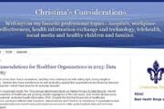 Christina's Considerations