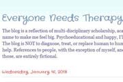 Everyone Needs Therapy