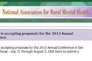 National Association for Rural Mental Health